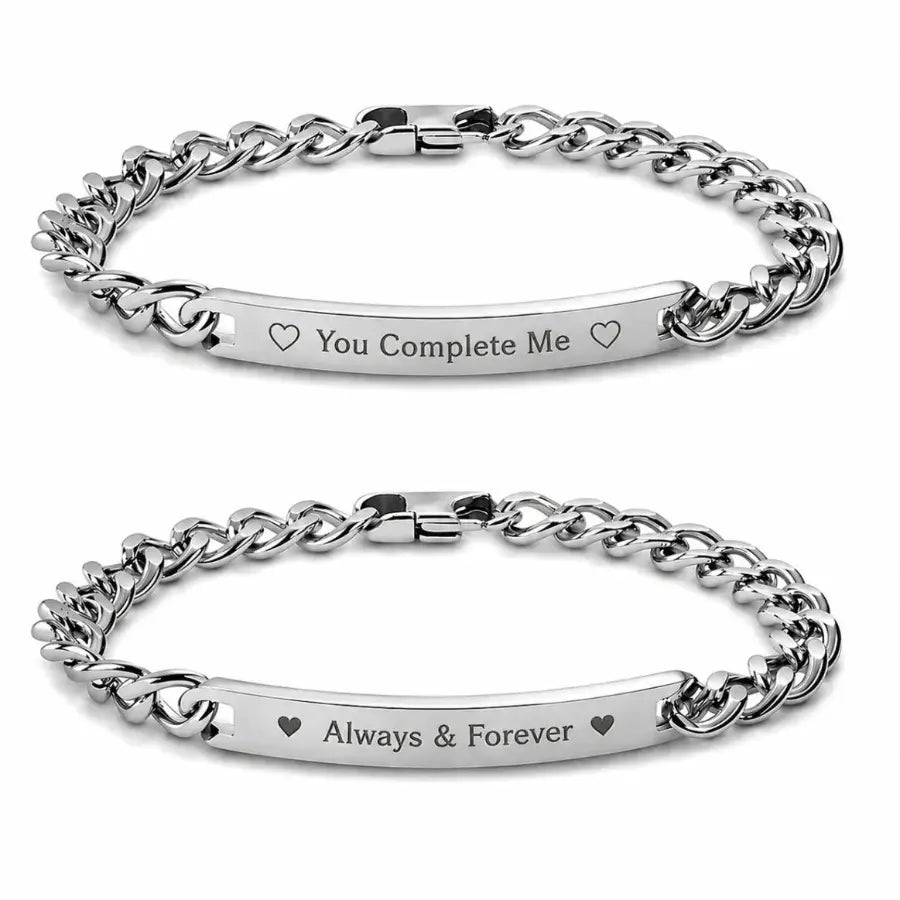 Nomen | (6 mm) Silver-tone Stainless Steel ID Plate Bracelet