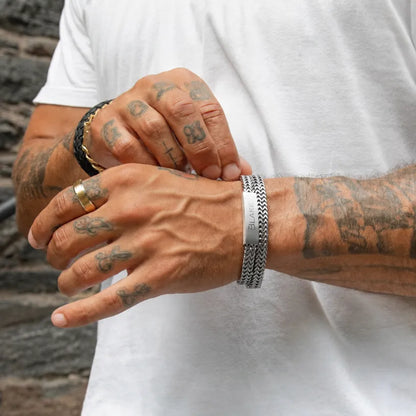 Doppeltes Franco-Gliederarmband