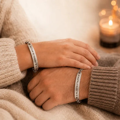 Custom Coordinates Bracelet