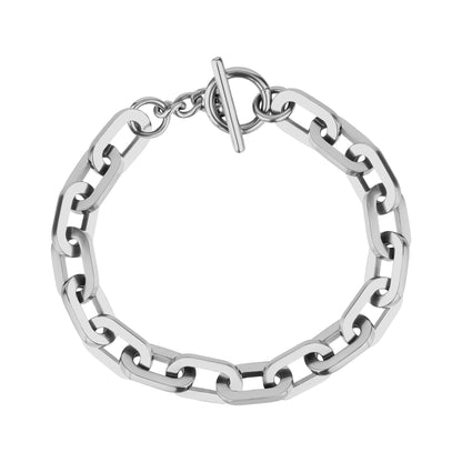 Chunky Paper Clip Bracelet