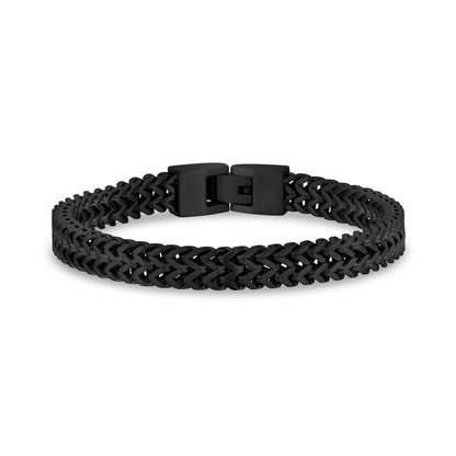 Double Franco Link Matte Bracelet